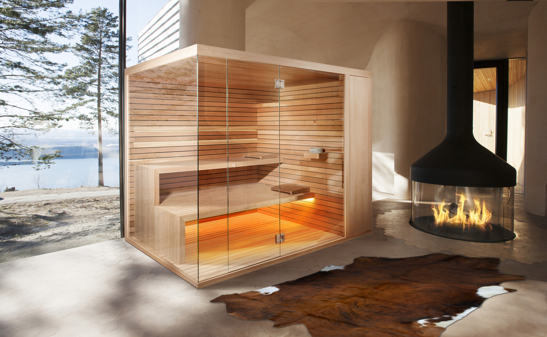 SKRYTÁ finská sauna